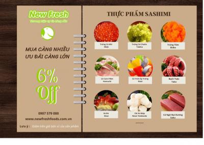 Sashimi New Fresh - Mua Càng Nhiều Ưu Đãi Càng Lớn