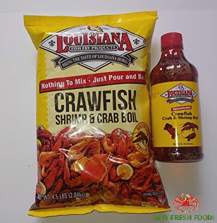 Crawfish, Shrimp & Crab Boil 4.5 lb - Louisiana Fish Fry